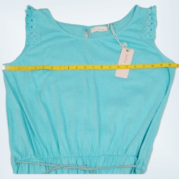 Pacifica beach tunic blue coverup. Size L NWT! - Picture 7 of 8